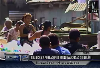 Iquitos: reubicarán a pobladores en nueva ciudad de Belén