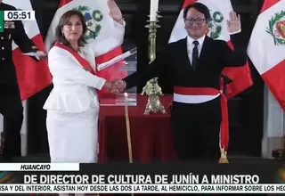 Jair Pérez: De director de Cultura de Junín a flamante ministro