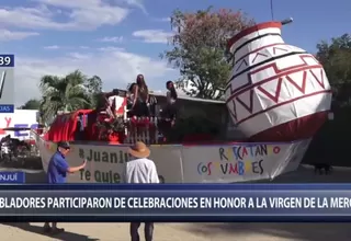 Juanjuí: así fueron las celebraciones en honor a la Virgen de la Merced