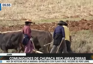 Junín: Comunidades de Chupaca reclaman obras