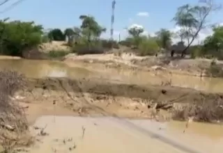 Lambayeque: Más de mil sembríos quedaron inundados por las fuertes lluvias en Pacora