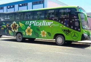 La Libertad: lanzan bomba molotov a bus interprovincial