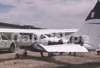 Líneas de Nazca: avioneta aterrizó de emergencia en la Panamericana Sur
