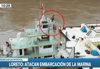 Loreto: Empresa Petrotal denuncia que grupo de indígenas atacó embarcación de la Marina