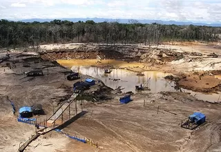 Madre de Dios: Policía detuvo a nueve mineros ilegales cerca de Tambopata