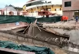 Moquegua: obreros quedaron heridos tras caída de estructura en el río Torata