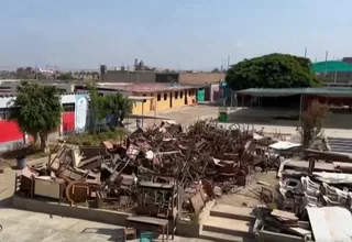 Pisco: Colegio afectado por el terremoto de 2007 continúa en mal estado a pocos días del inicio de clases