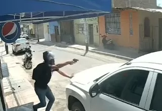 Piura: Delincuentes asaltan a empresario y agente de seguridad repelió ataque a balazos 