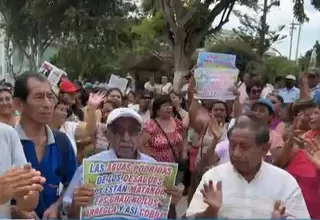 Piura: Población de Catacaos protesta por falta de agua
