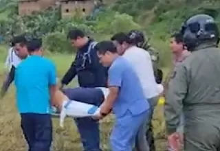 Policía Aérea evacuó a heridos y gestantes tras caída de huaicos al norte del país