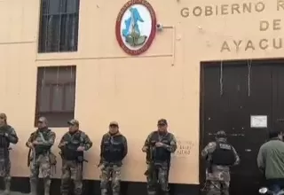 Refuerzan seguridad en Ayacucho