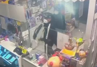 Tacna: Delincuentes usaron fusil para robar en tienda