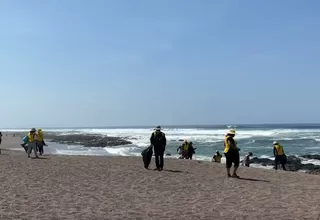 Tacna: Más de 100 sentenciados con penas comunes limpian playas del litoral peruano