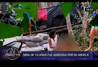 Tarapoto: abuela propinó brutal golpiza a su nieta de 10 años