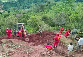 Tres fallecidos y un desaparecido dejó un deslizamiento por lluvias en Mazamari