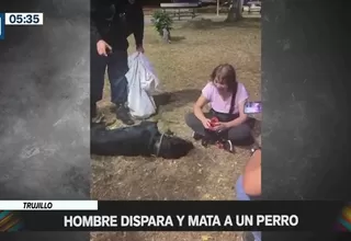 Trujillo: Hombre mató a un perro de cuatro disparos