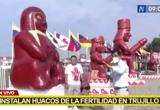 Trujillo: Instalan más huacos de la fertilidad