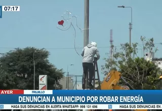 Trujillo: Municipalidad habría colocado adornos navideños usando conexiones clandestinas