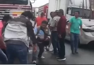 [VIDEO] Arequipa: Periodistas fueron agredidos por transportistas durante paro