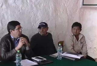 [VIDEO] Arequipa: Juntas de regantes del sur anuncian paralización contra el gobierno