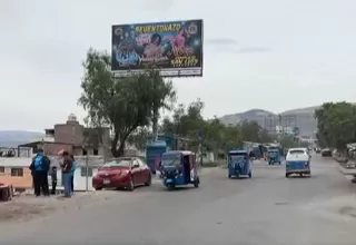 [VIDEO] Ayacucho: Paro de transportistas 