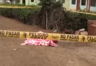 [VIDEO] Cañete: Asesinan de cinco balazos a trabajadora del campo 