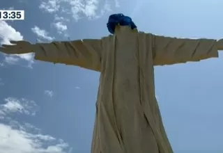 [VIDEO] Chiclayo: Colocan escultura de Cristo sin cabeza