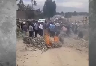 [VIDEO] Huancayo: Pobladores se oponen a inauguración de planta de tratamiento