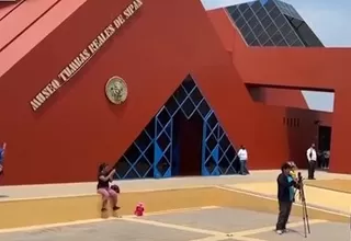 [VIDEO] Lambayeque: turistas participaron en celebración de aniversario de Museo de Sipán