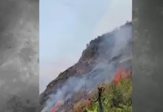 [VIDEO] La Libertad: Incendio forestal incontrolable en la provincia de Gran Chimú