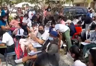 [VIDEO] Piura: Escolares estudian en la calle porque su colegio aún no es entregado