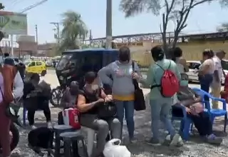 [VIDEO] Piura: Familiares acampan en exteriores de hospital