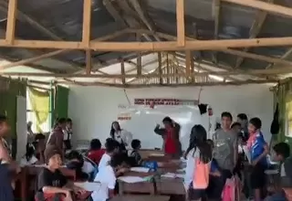 [VIDEO] Pucallpa: Colegio quedó sin techo por fuertes vientos