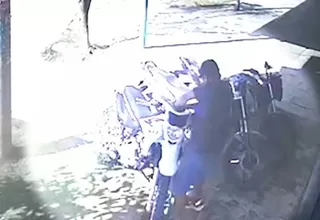 [VIDEO] Tarapoto: Sujeto roba moto de estudiante universitario