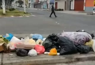 [VIDEO] Trujillo: Calles amanecieron con basura tras huelga de trabajadores