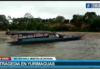 Ministro de Defensa sobre tragedia en Yurimaguas: "Los responsables tienen que pagar"
