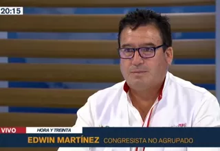 Edwin Martínez: Cordero ya está siendo investigada en la Fiscalía