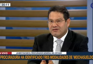 Javier Pacheco: "La Procuraduría ha identificado tres modalidades de 'mochasueldos'"