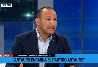 Alejandro Muñante pide que se declare la ilegalidad del partido de Antauro