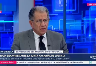 Oscar Urviola: Inés Tello y Aldo Vásquez desempeñan funciones que no les corresponde en la JNJ