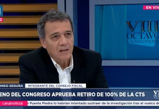 Alonso Segura: El aumento por asignación congresal es injustificable