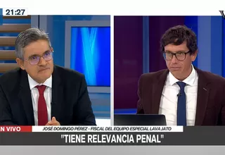 Fiscal José Domingo Pérez Gómez responde acusaciones de Jaime Villanueva